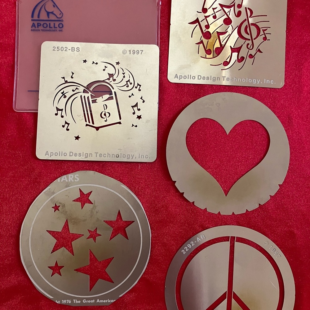 Gobos set of 5
